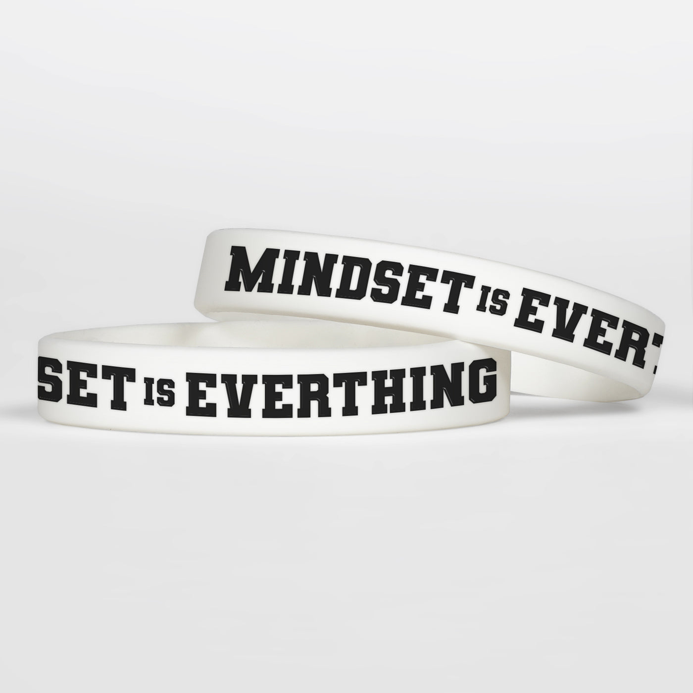 Mindset Is Everything Motivational Wristband
