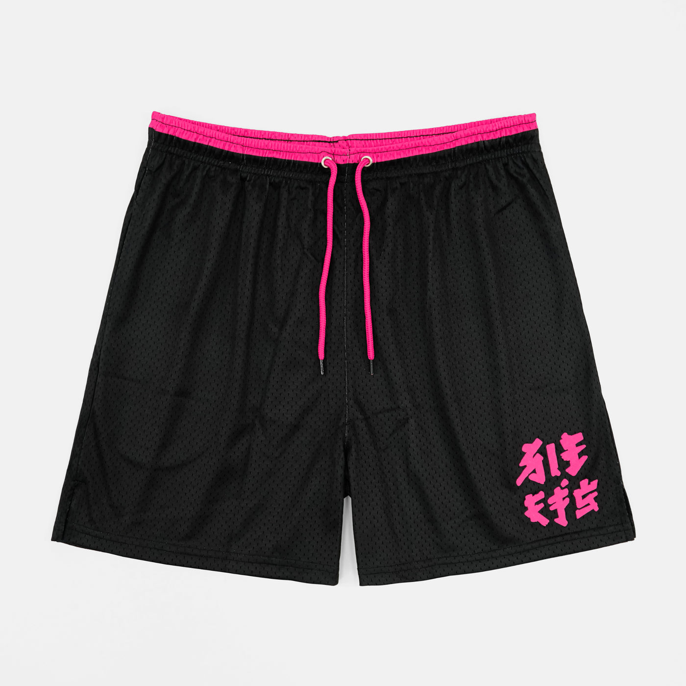 Pitch Black Finest Pink Shorts - 7"