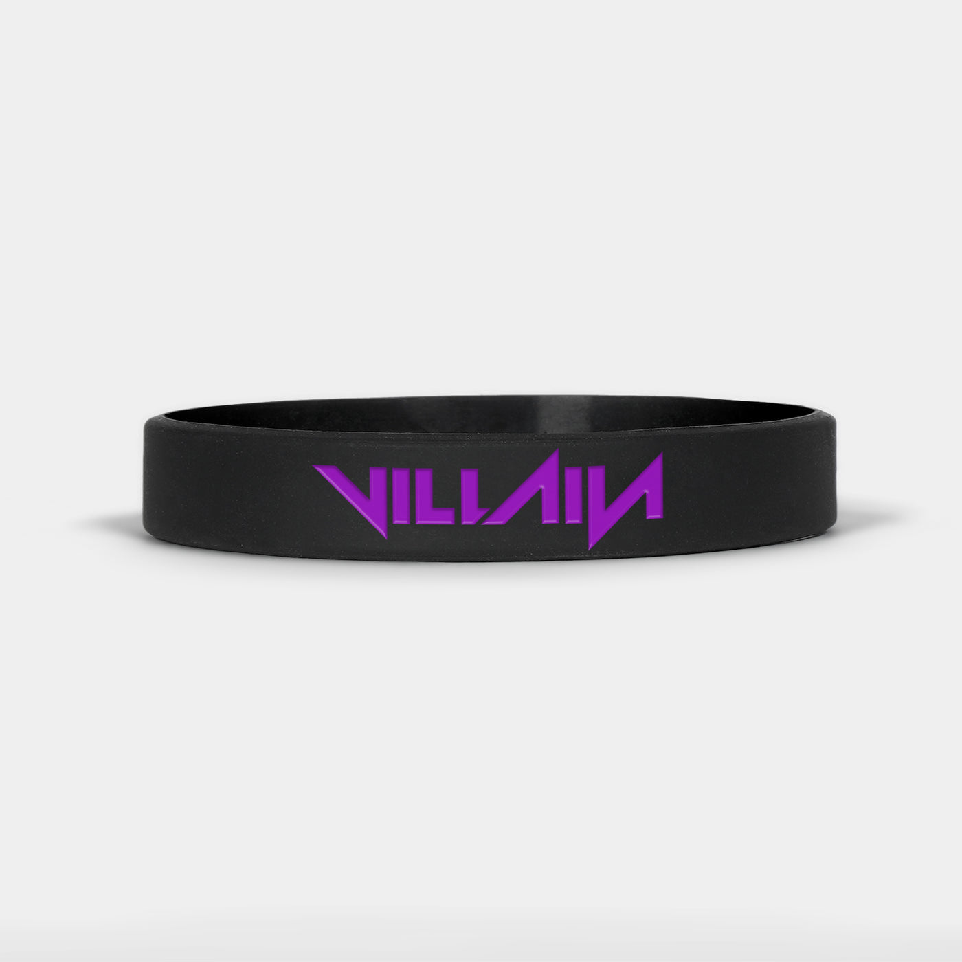 Villain Black Motivational Wristband