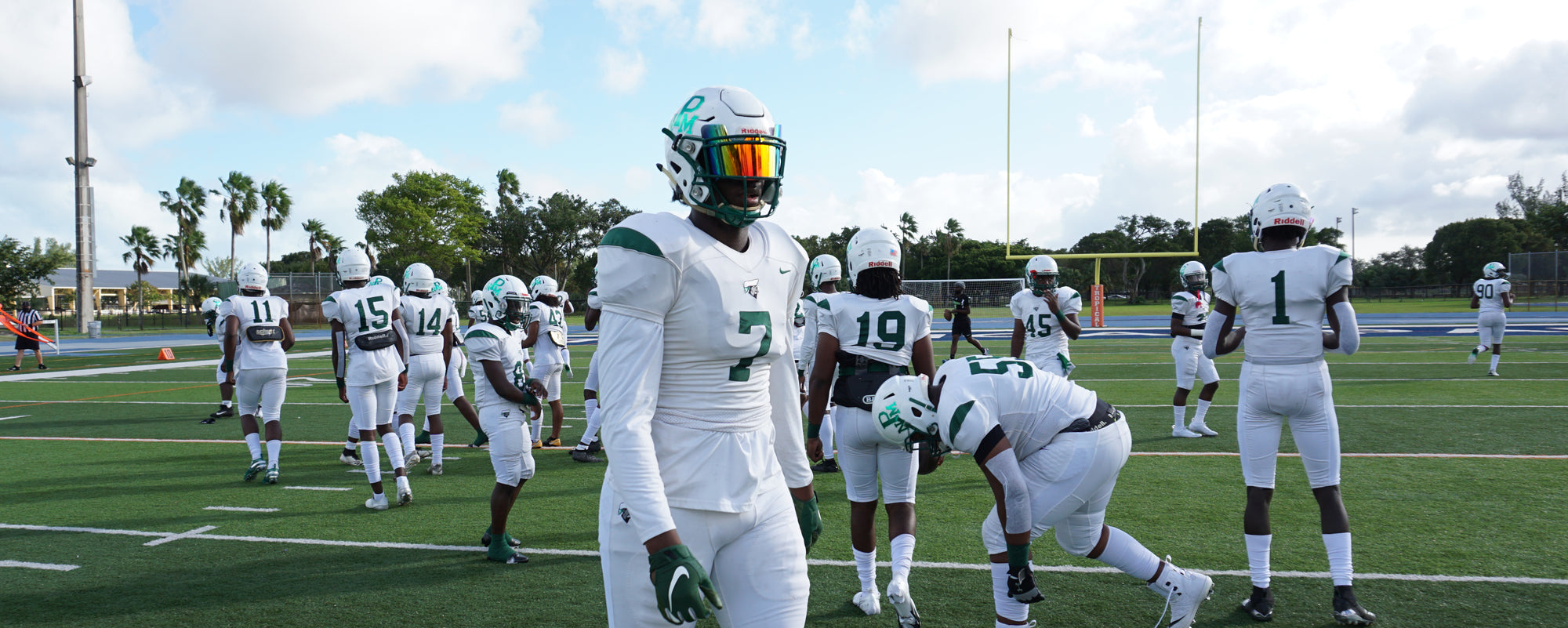 The transition from high school to college Football 