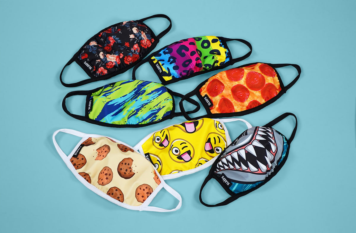 Wearing a Face Mask for Virus Protection Doesn’t Have to Be Without the Fun