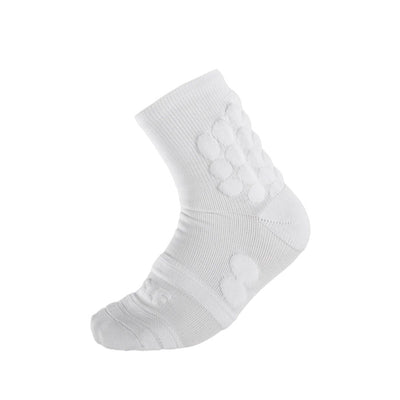 Solid Padded Short Kids Socks