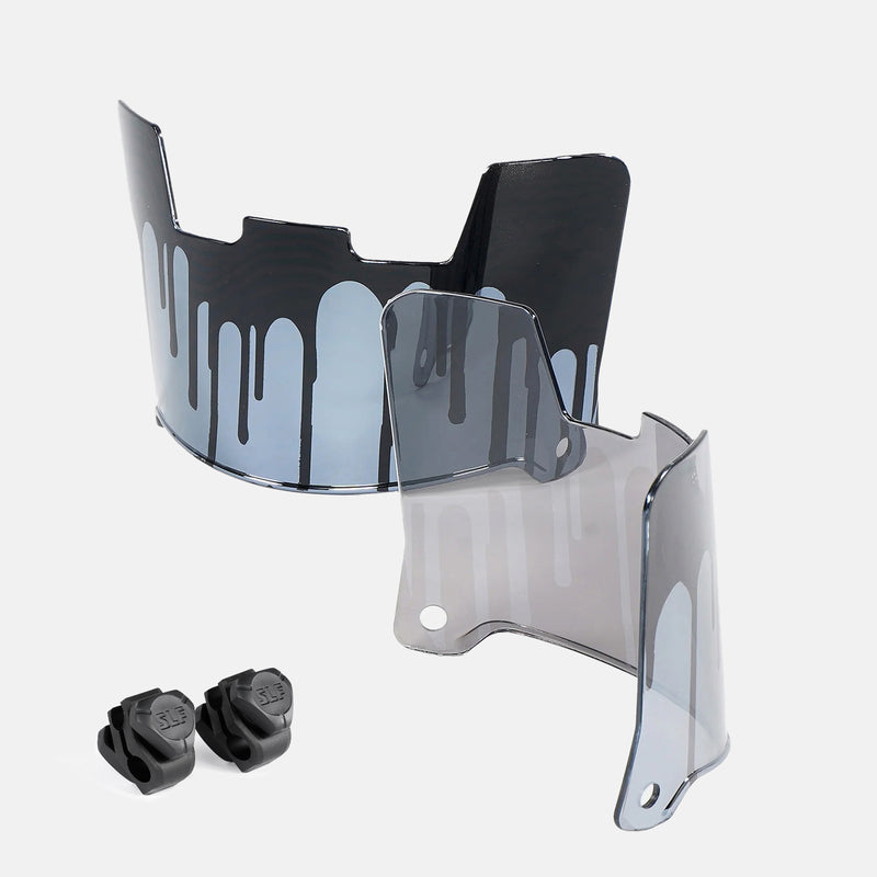 Drip Silver Moonstone Helmet Eye-Shield Visor