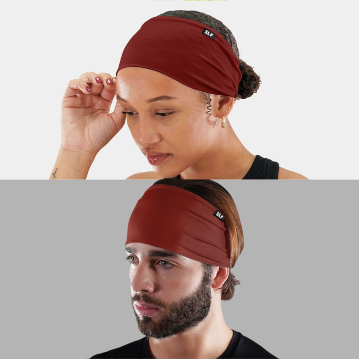 Hue Maroon Headband