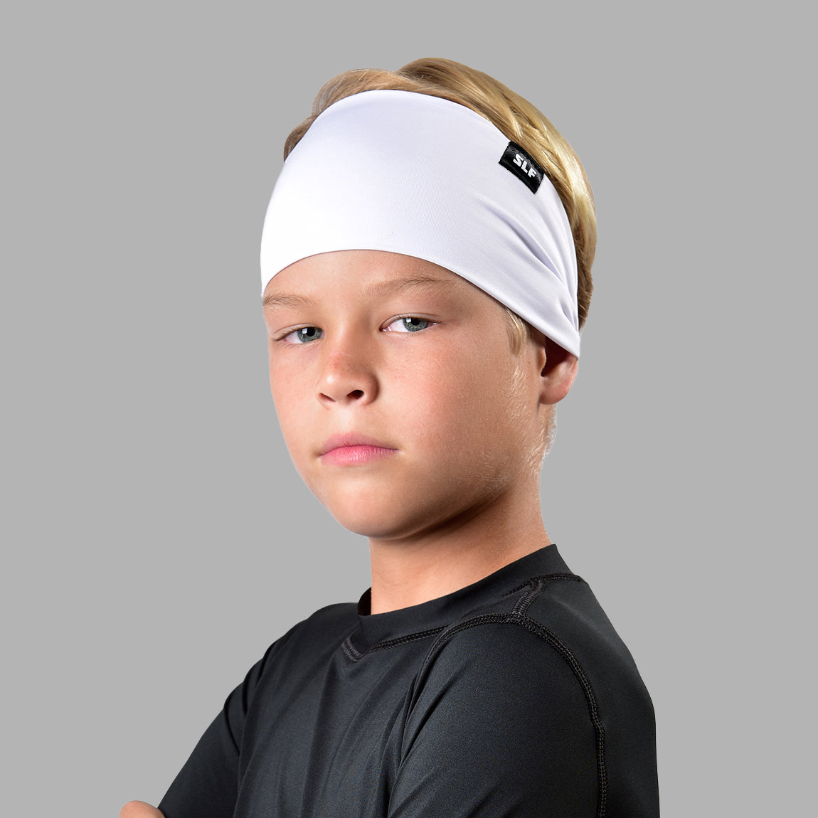 Basic White Kids Headband