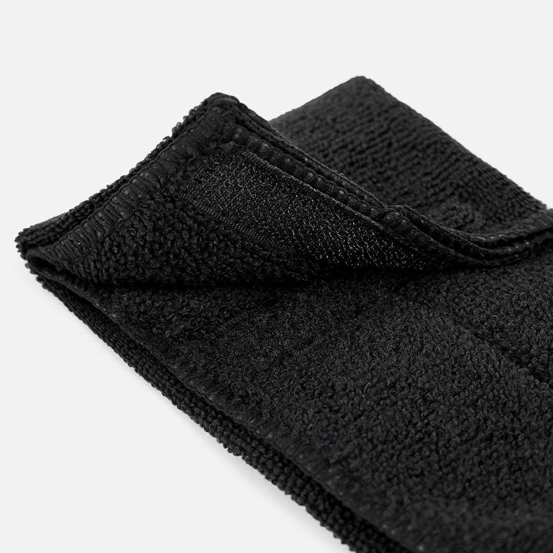 God's Plan Black Football Towel