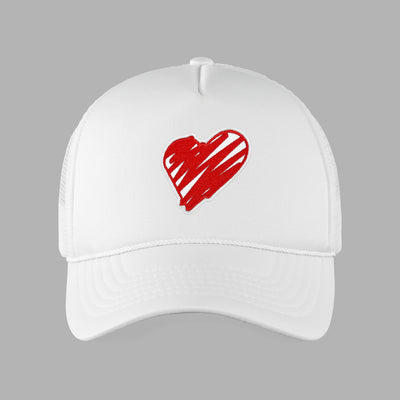 Momma Heart Patch Trucker Hat