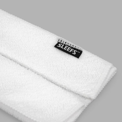 God First White Football Towel