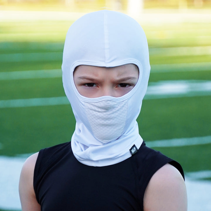 Hue Light Gray Kids Shiesty Mask