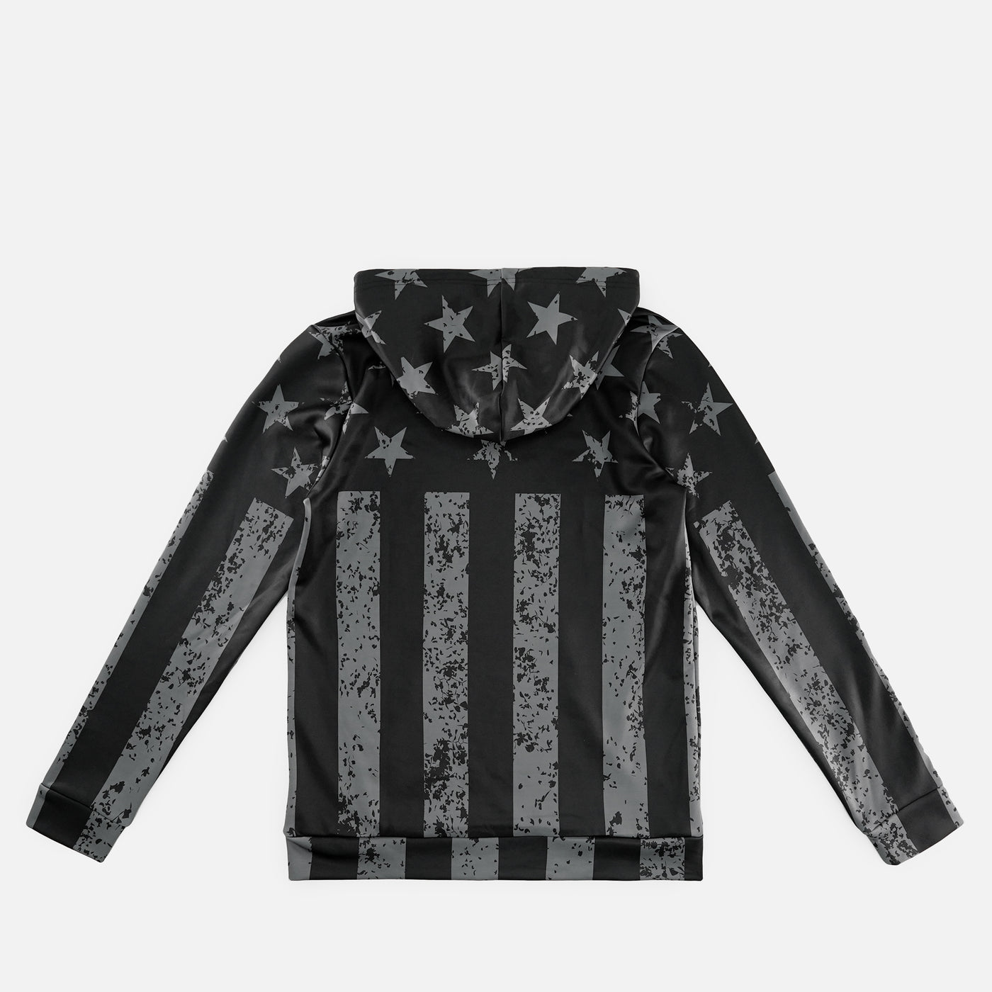 Tactical USA Flag Rust Hoodie - Big