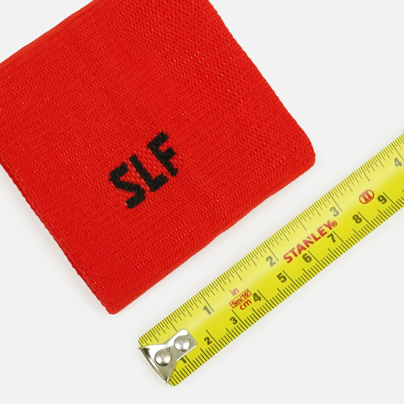 Hue Red Drip Wristband with Logo (Single)