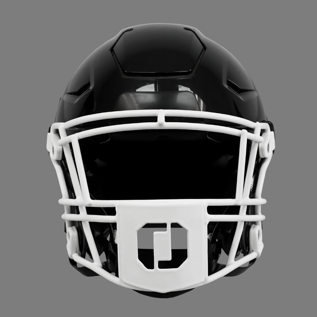 0 Stencil Font Football Facemask for Riddell SpeedFlex