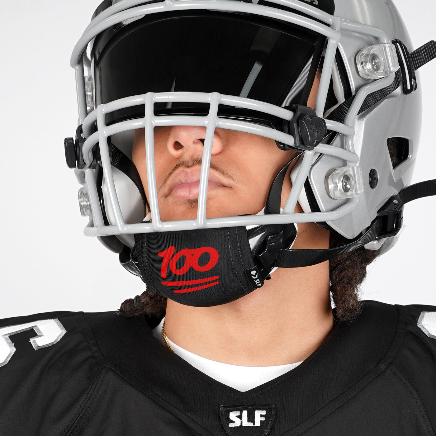 100 Emoticon Chin Strap Cover