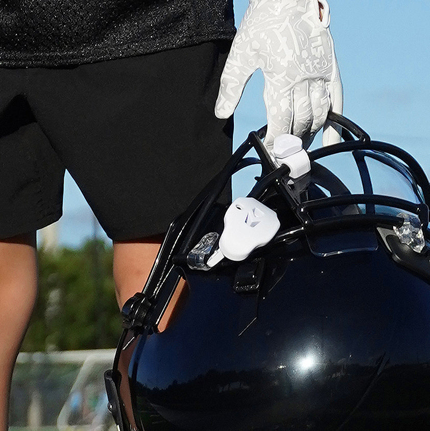 Basic Black Kids Soft Football Mouthguard