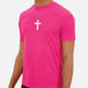 Faith Cross Pink Quick Dry Shirt