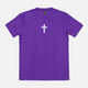 Faith Cross Purple Quick Dry Shirt