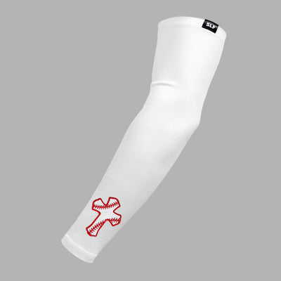 Baseball Cross Patch Arm Sleeve