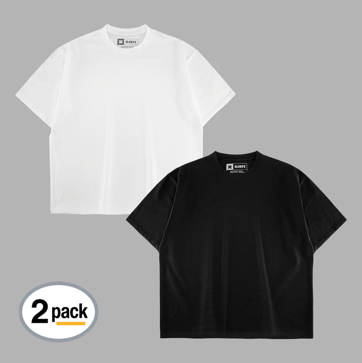 White + Black Oversize Shirts SZN Pack