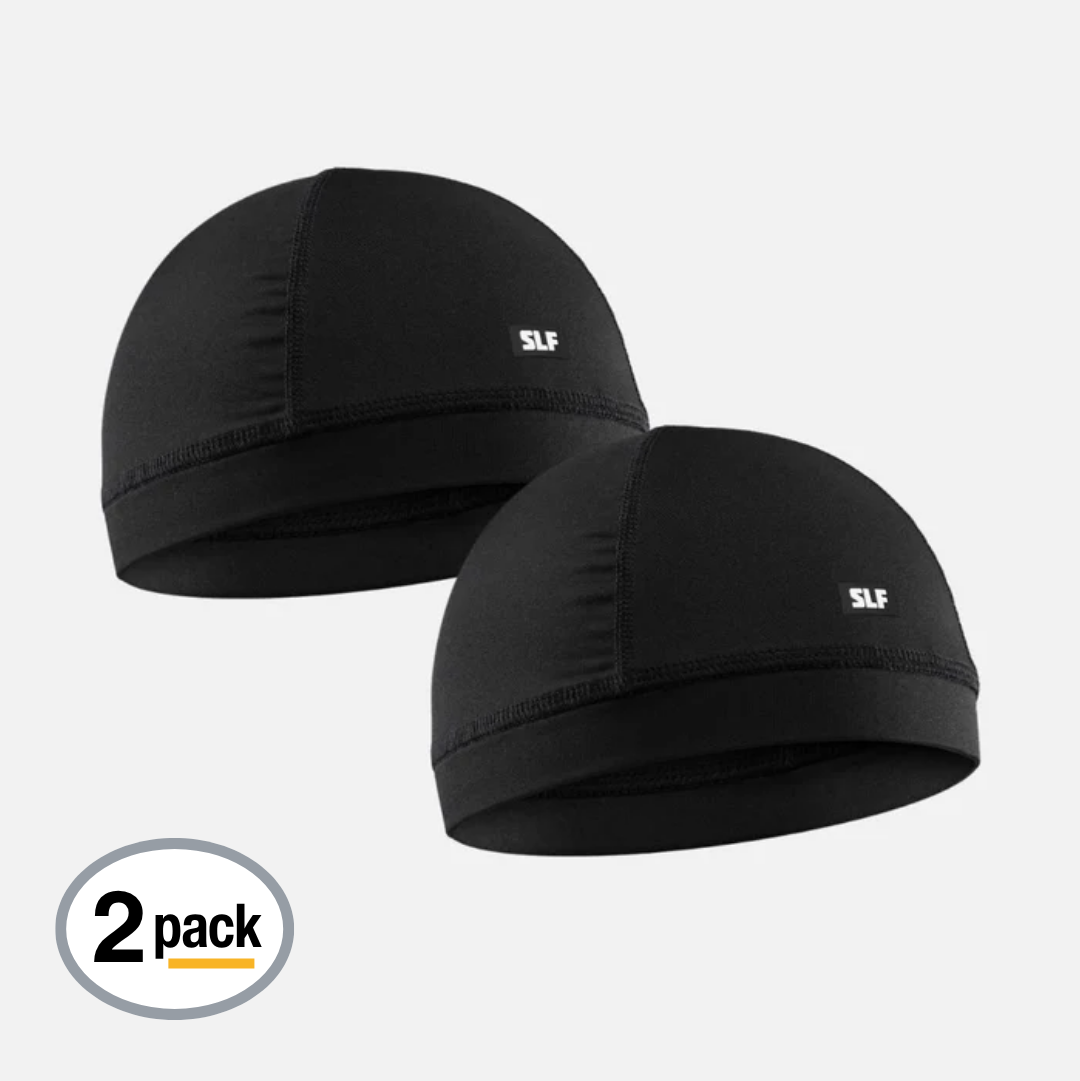 2 Black Skull Cap SZN Pack