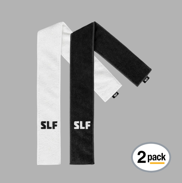 White / Black Thin Towels SZN Pack