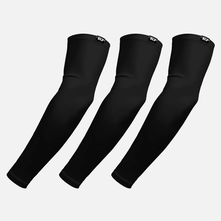 3 Black Arm Sleeve Bundle