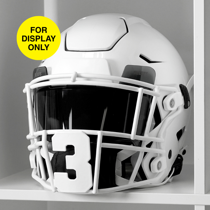 3 Jersey Font Football Facemask for Riddell SpeedFlex