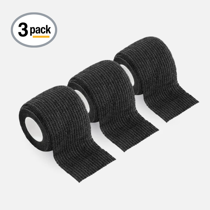 3 Black Athletic Tape SZN Pack