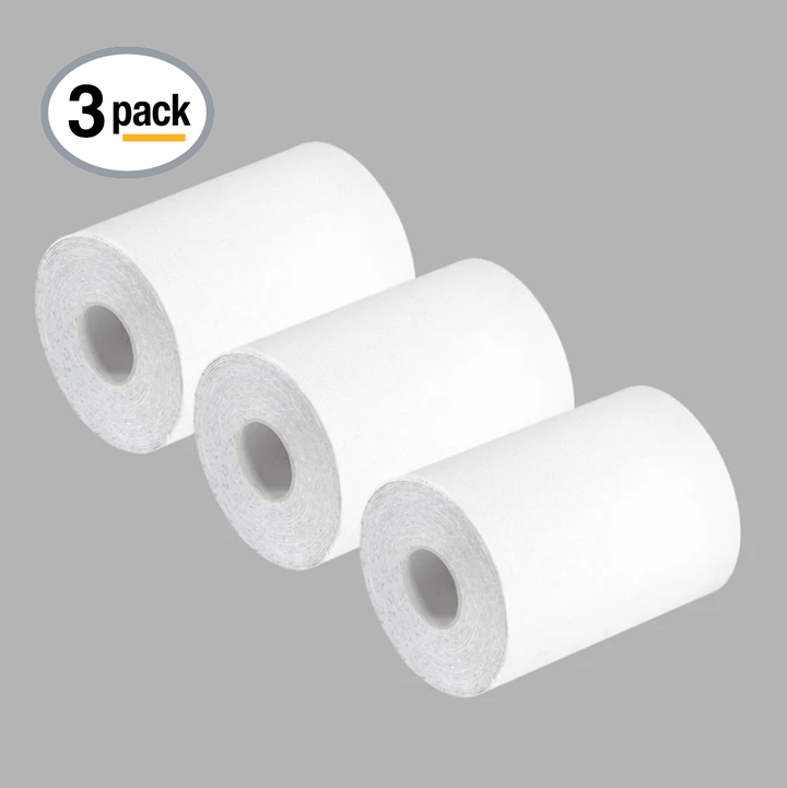 3 White Athletic Tape SZN Pack
