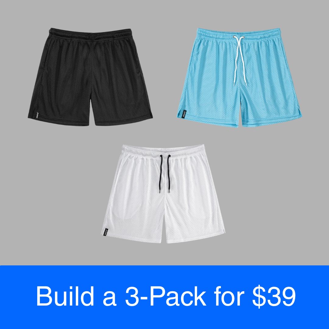 3 Pack 7" Shorts