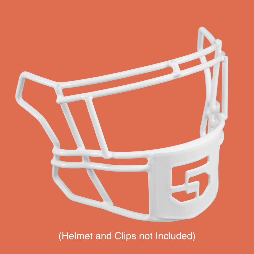 5 Stencil Font Football Facemask for Riddell SpeedFlex