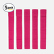 Hue Pink Streamer Football Towel Multi-Pack