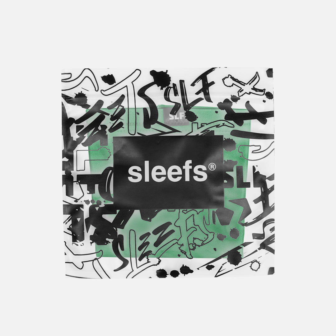 SLF Graffiti Splatter Green Arm Sleeve