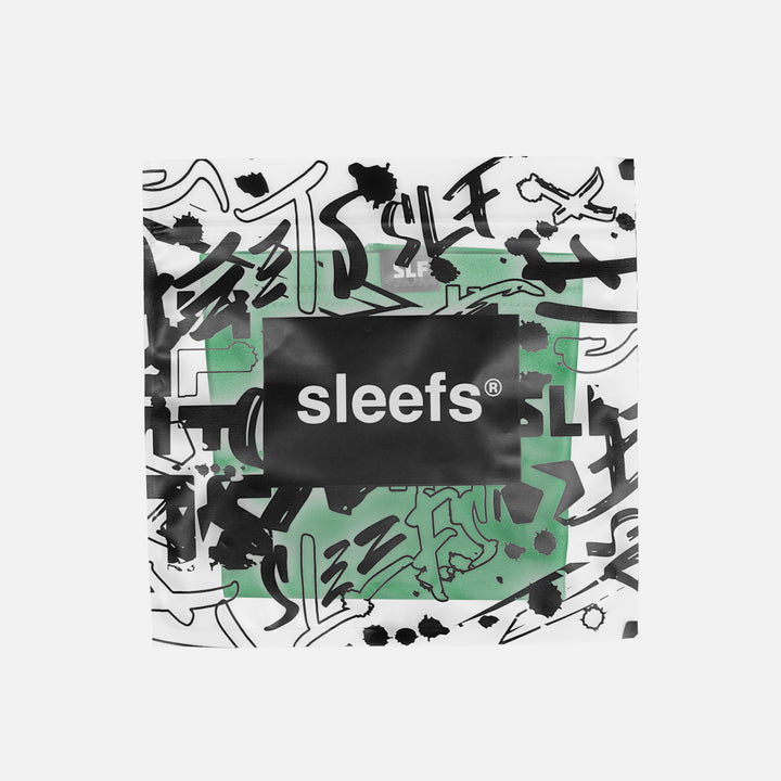 SLF Graffiti Splatter Green Arm Sleeve