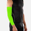 Hot Green One Size Fits All Football Arm Sleeve