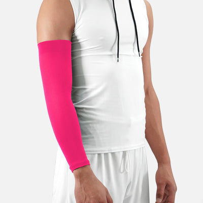 Hue Pink One Size Fits All Football Arm Sleeve