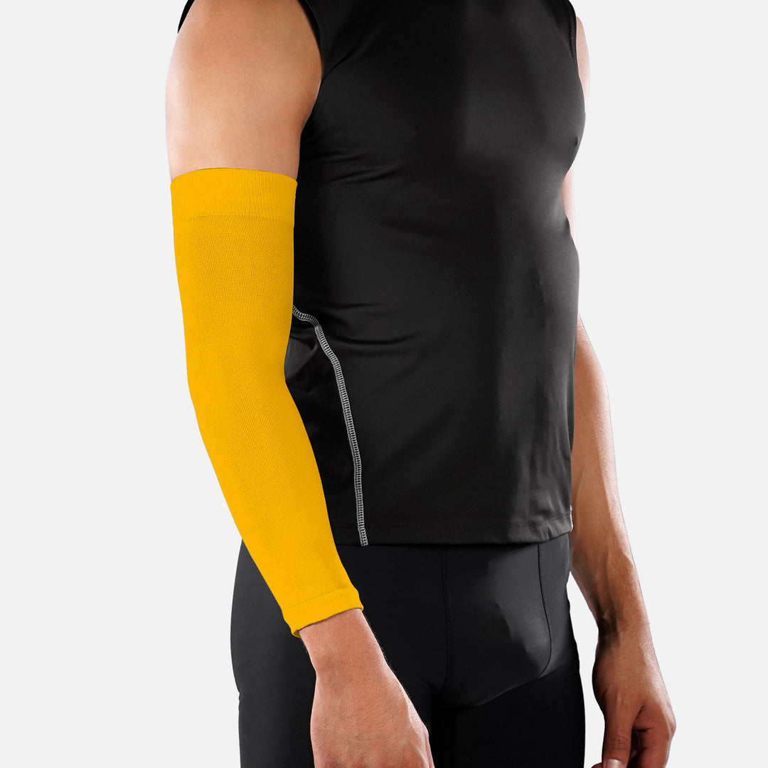 Hue Yellow Gold One Size Fits All Arm Sleeve
