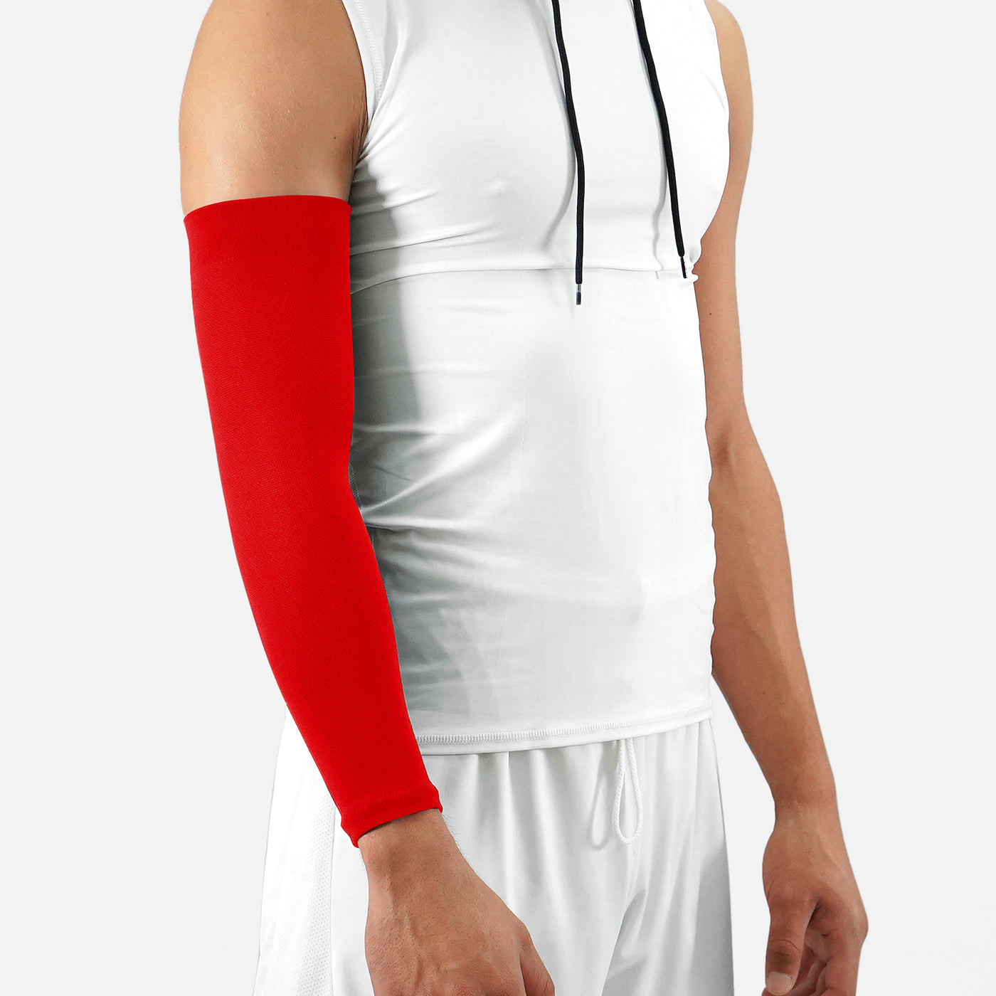 Hue Red One Size Fits All Football Arm Sleeve