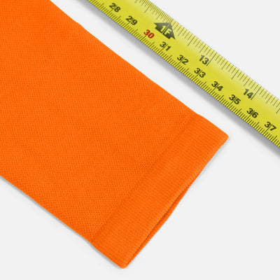 Hot Orange One Size Fits All Football Arm Sleeve