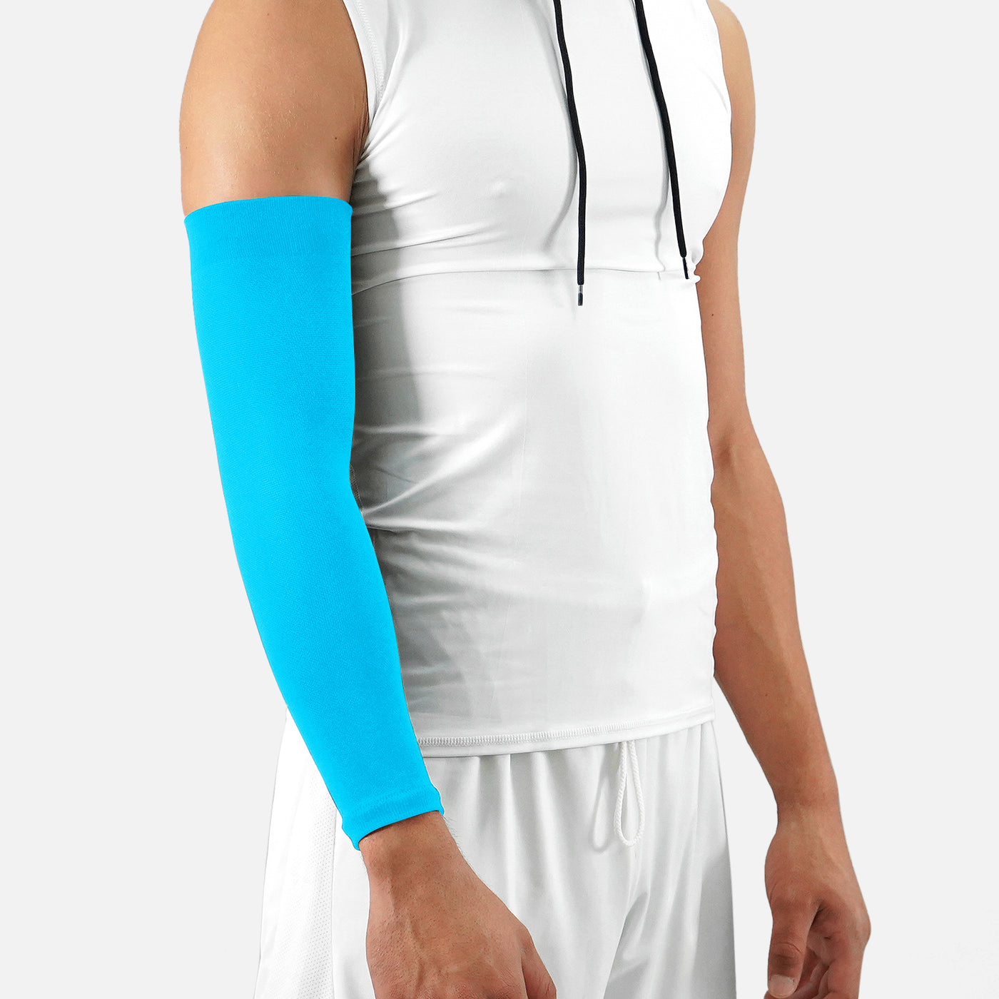 Hue Sky Blue One Size Fits All Football Arm Sleeve