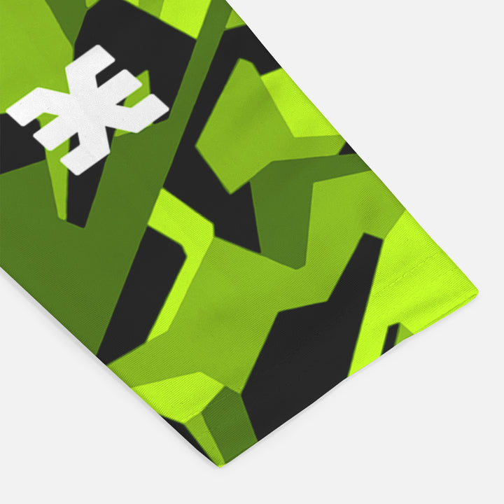 Airflow Green Running Sleeves - Pair