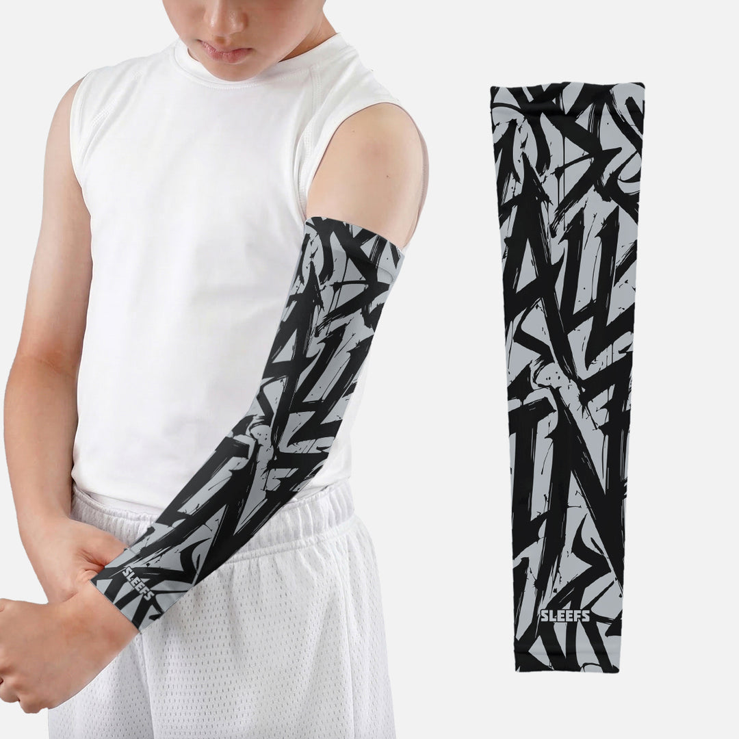 All In Brushstroke Kids Arm Sleeve