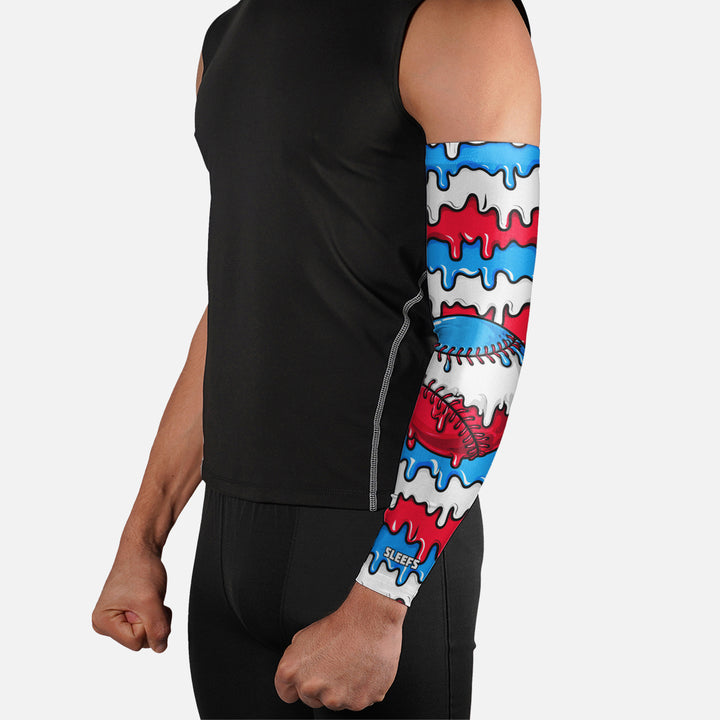 Americana Ice Melt Baseball Arm Sleeve
