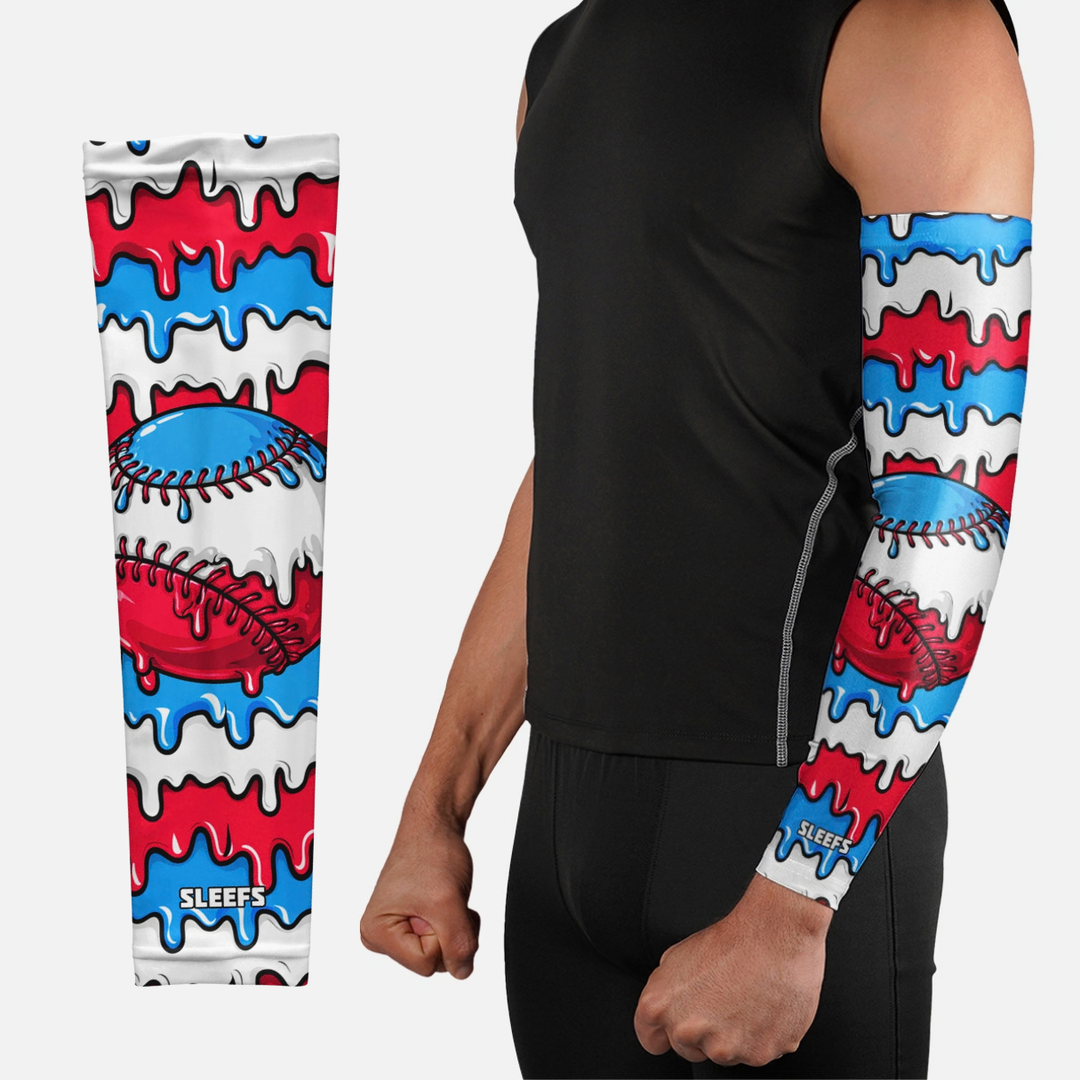 Americana Ice Melt Baseball Arm Sleeve