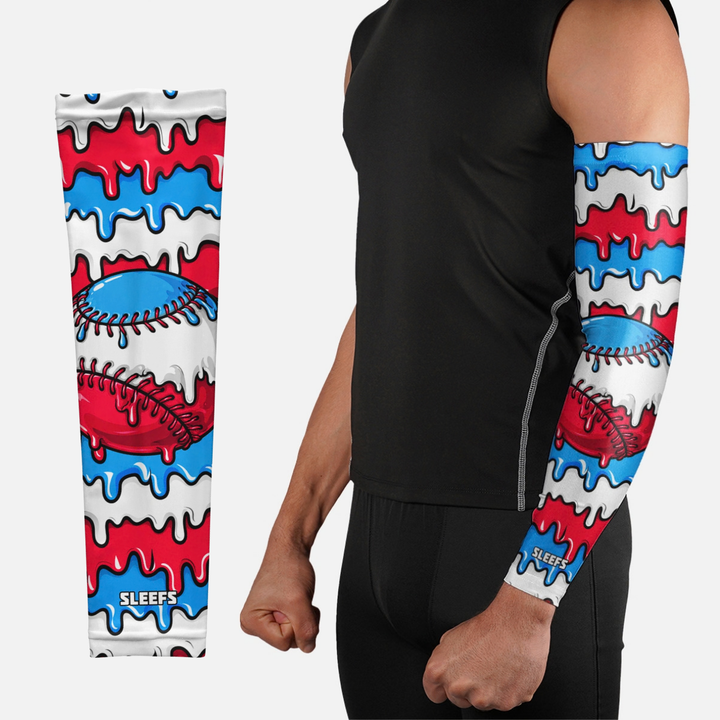 Americana Ice Melt Baseball Arm Sleeve