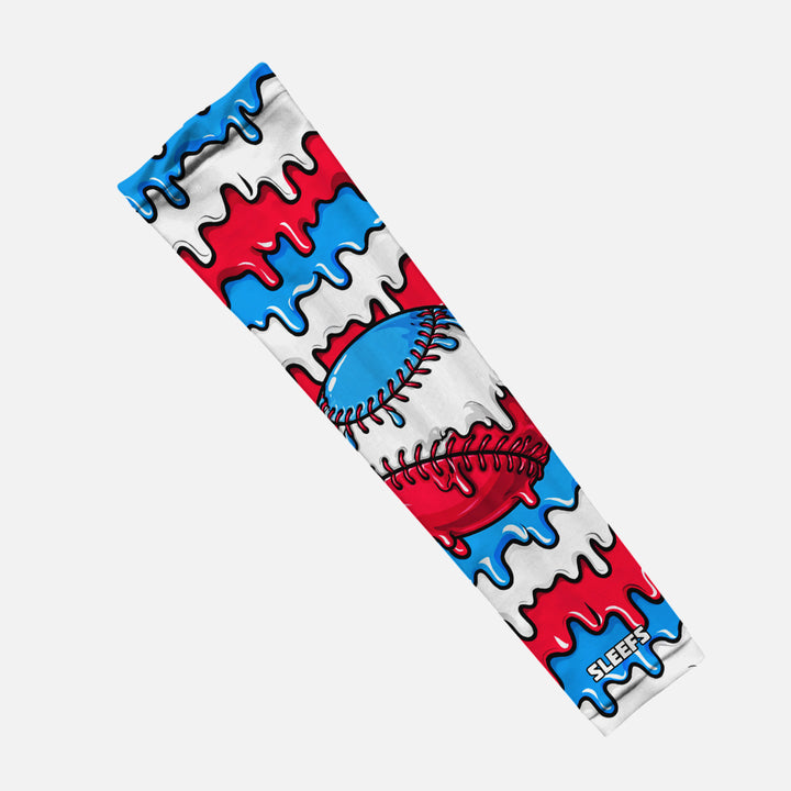 Americana Ice Melt Baseball Kids Arm Sleeve