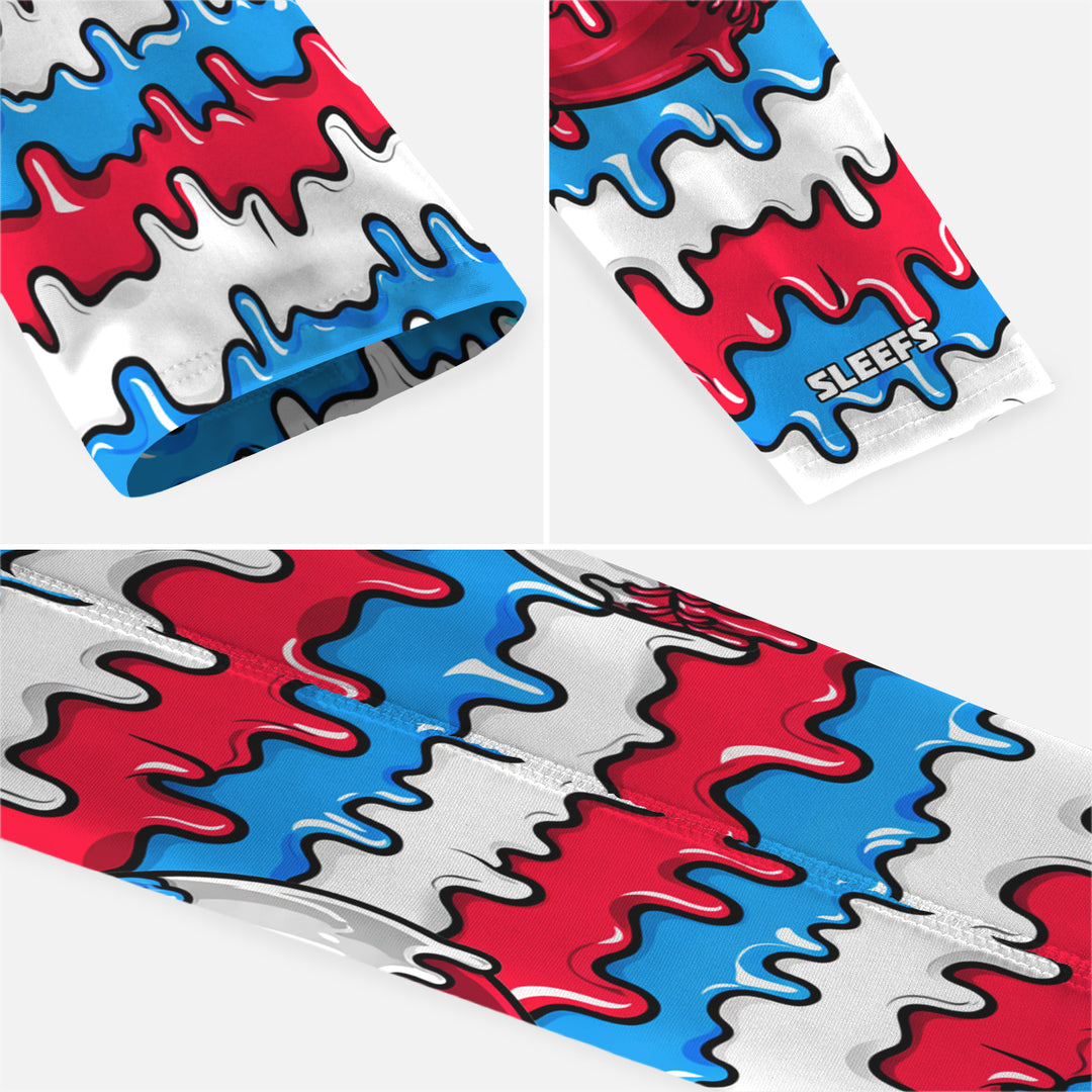 Americana Ice Melt Baseball Kids Arm Sleeve