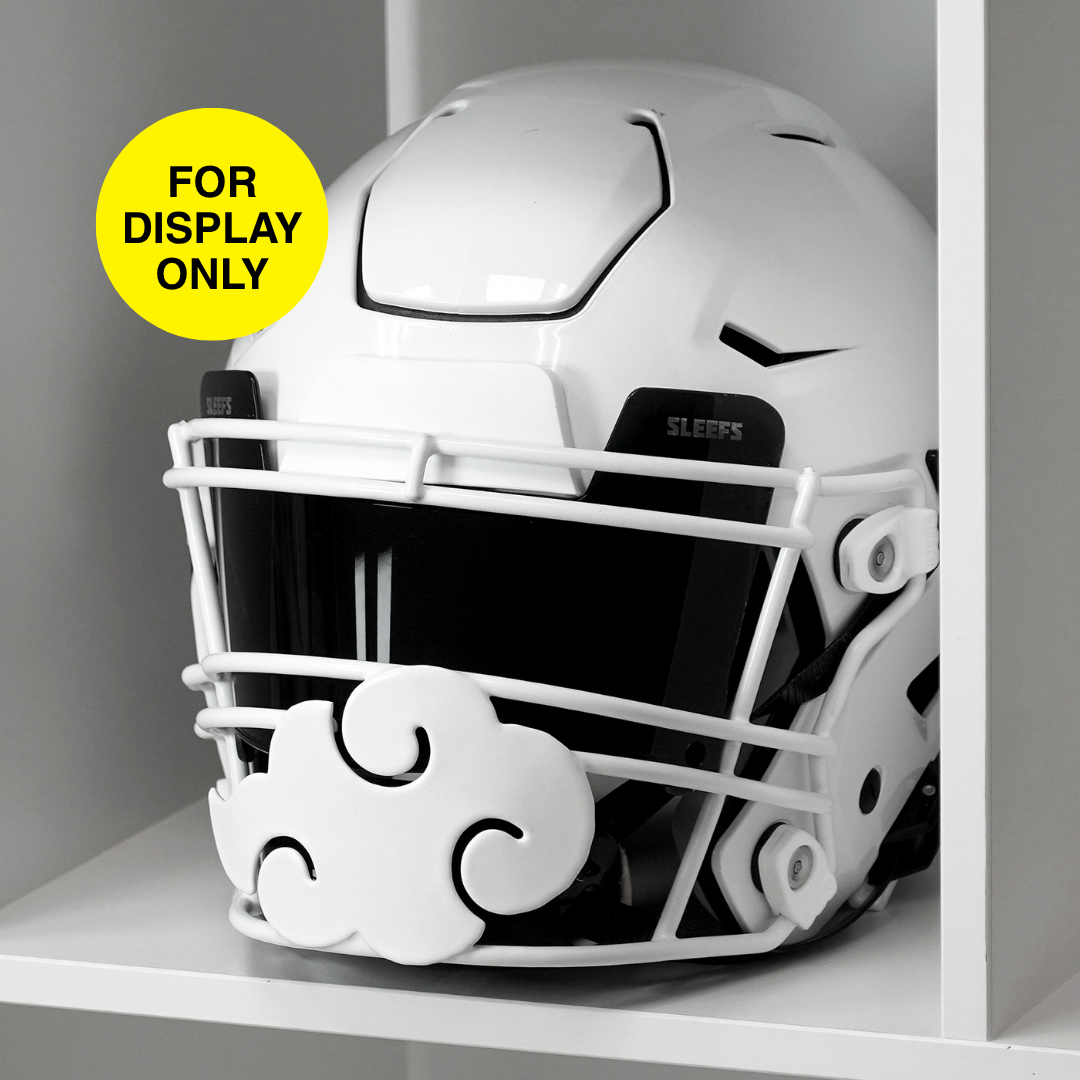 Anime Cloud Football Facemask for Riddell SpeedFlex