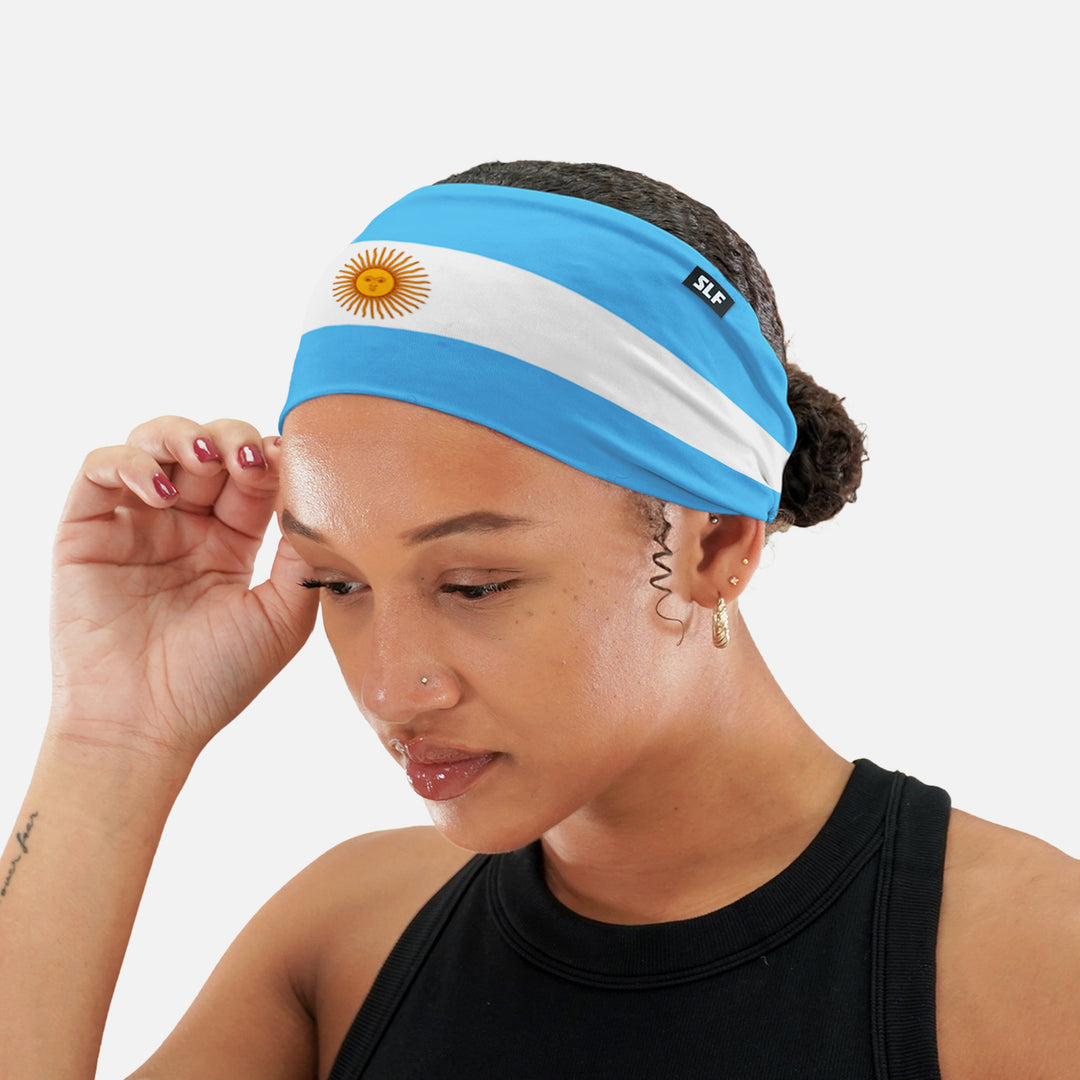 Argentina Flag Headband