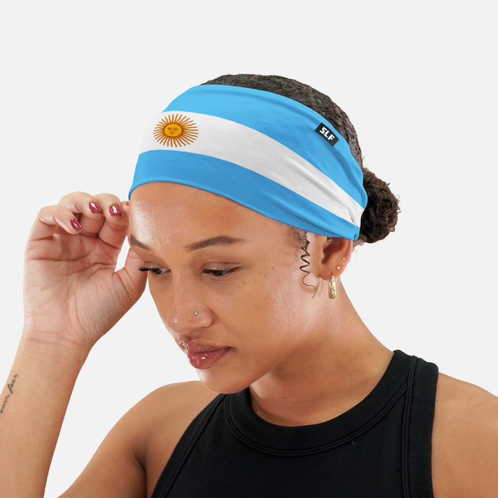 Argentina Flag Headband