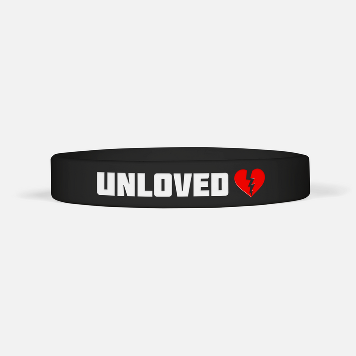BRKN Black Motivational Wristband